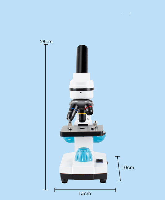 Kids educational science microscope set – child looking through microscope – Bambelou UK