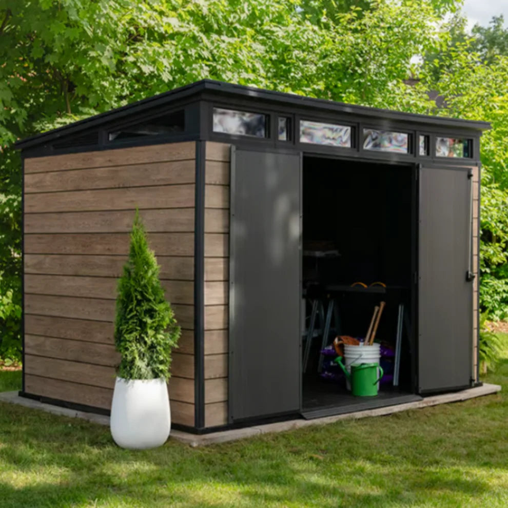 Signature Collection 11 x 7 ft (3.4m x 2.1m) Shed - Ashwood