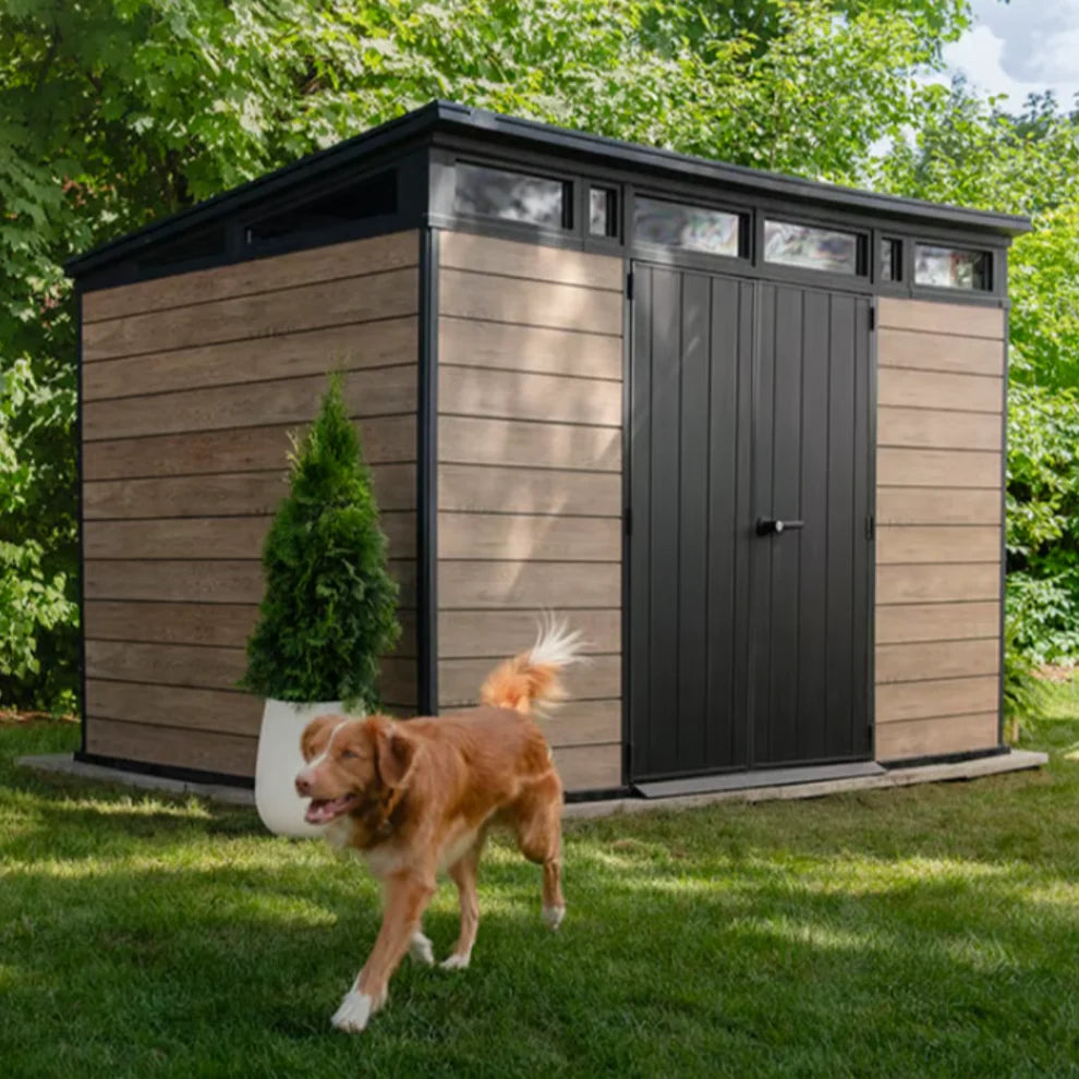 Signature Collection 11 x 7 ft (3.4m x 2.1m) Shed - Ashwood